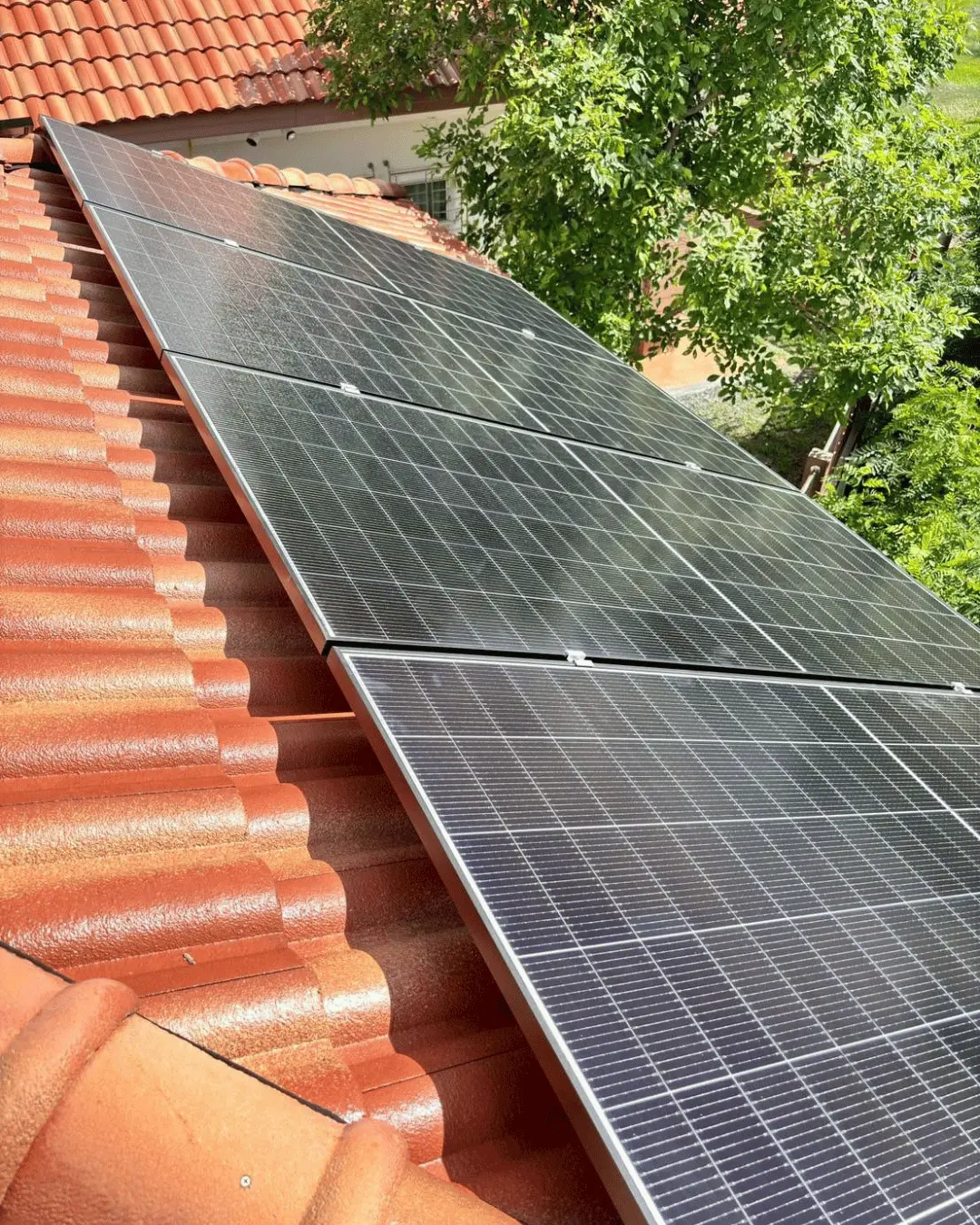 Solar installation in Thailand